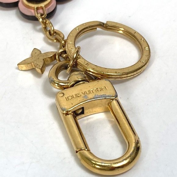 LOUIS VUITTON Monogram Porte Cles Blooming Flower BB Key Holder - Picture 3 of 9